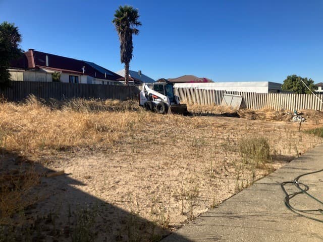 RESIDENTIAL SITE CLEARING before